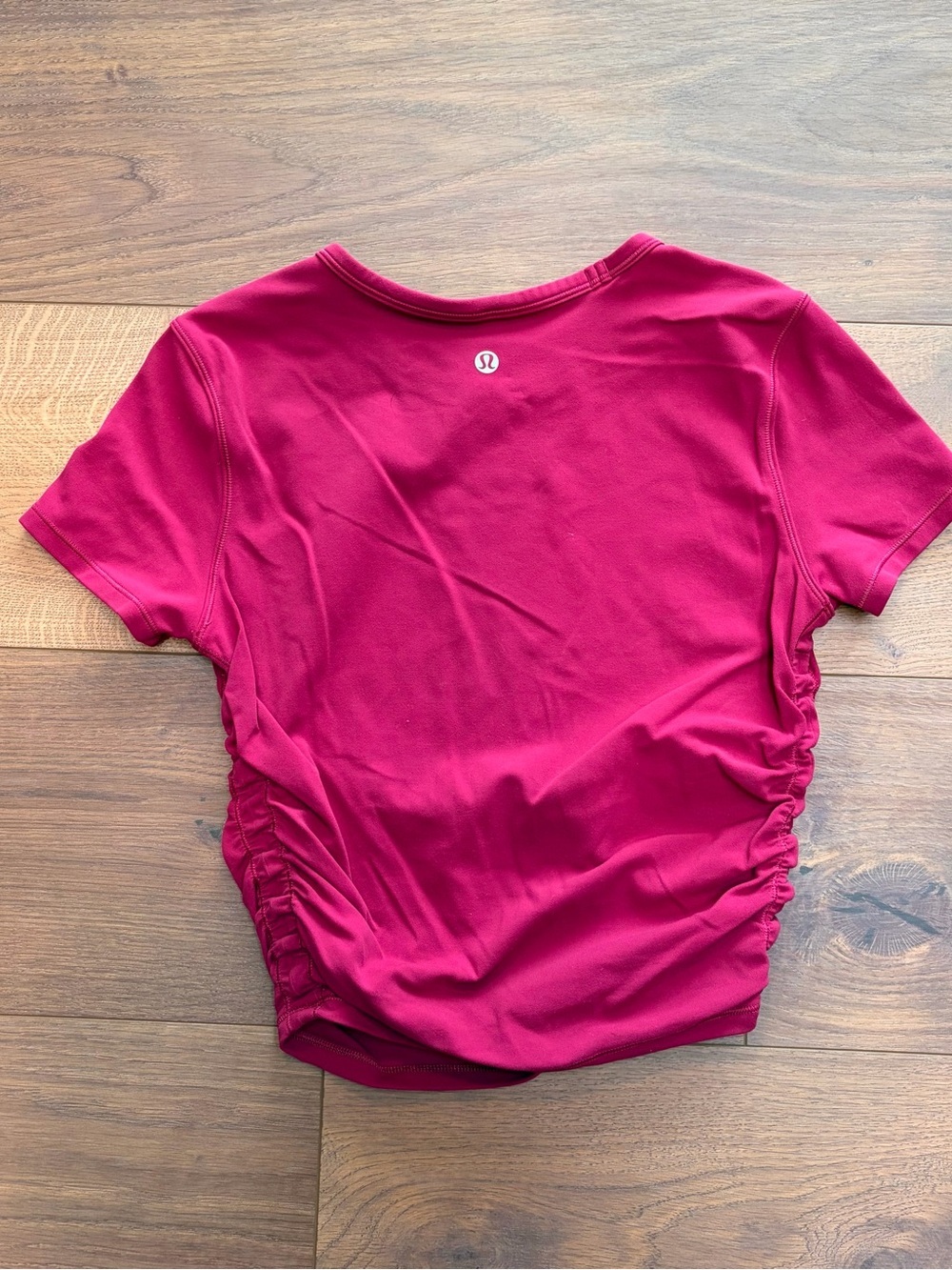 Lululemon “All It Takes” Short Sleeve Ruched Tee